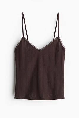 Pointelle Camisole Top