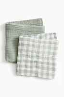 2-pack Cotton Muslin Cloths