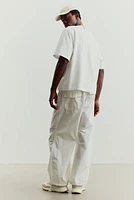 Pantalon parachute flottant