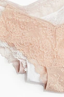 5-pack Lace Hipster Briefs