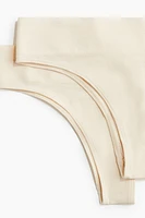 Lot de 2 culottes Brazilian sans coutures