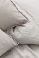 Linen-blend King/Queen Duvet Cover Set