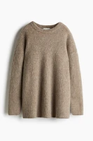 Oversized Mohair-Blend Sweater