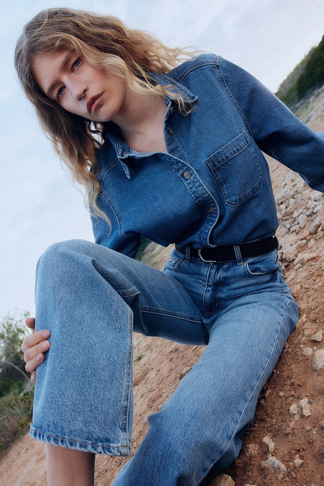 Denim shirt