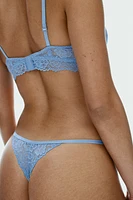 3-pack Lace Thong Briefs