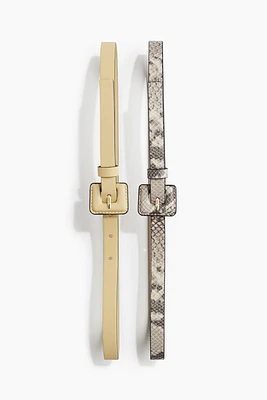 2-pack Belts