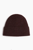 Rib-Knit Wool-Blend Hat