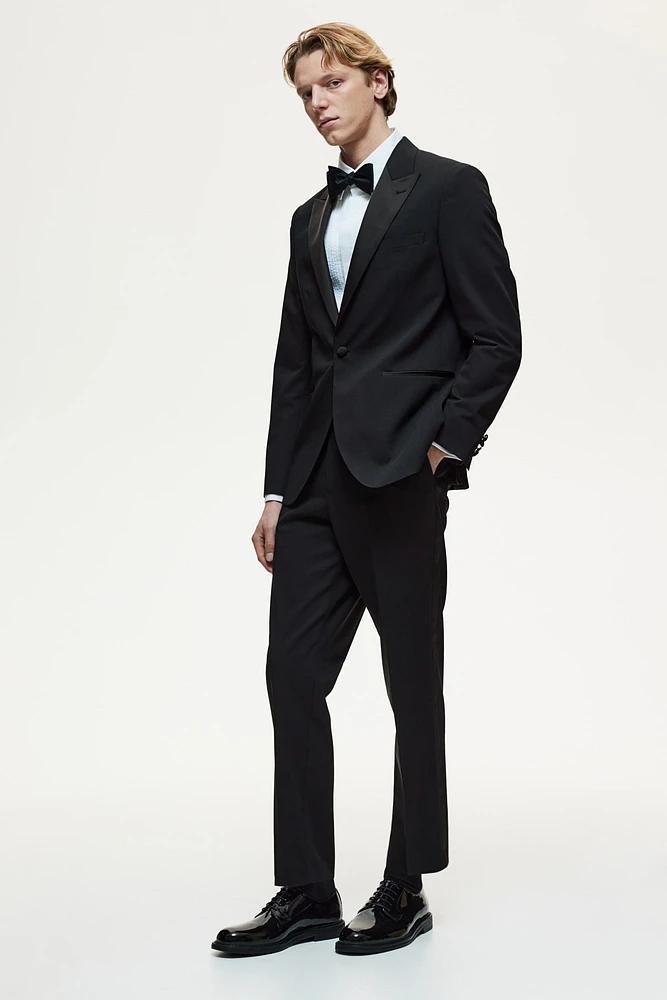 Slim Fit Wool-Blend Tuxedo Jacket