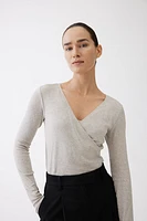 MAMA Ribbed Nursing Top
