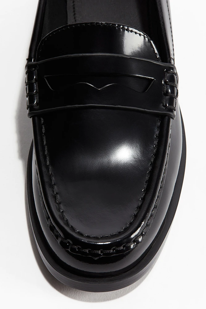 Leather Loafers