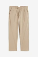 Relaxed Fit Twill Pull-on Pants