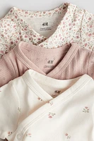 3-pack Wrapover Bodysuits