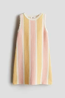 Robe texturée en coton