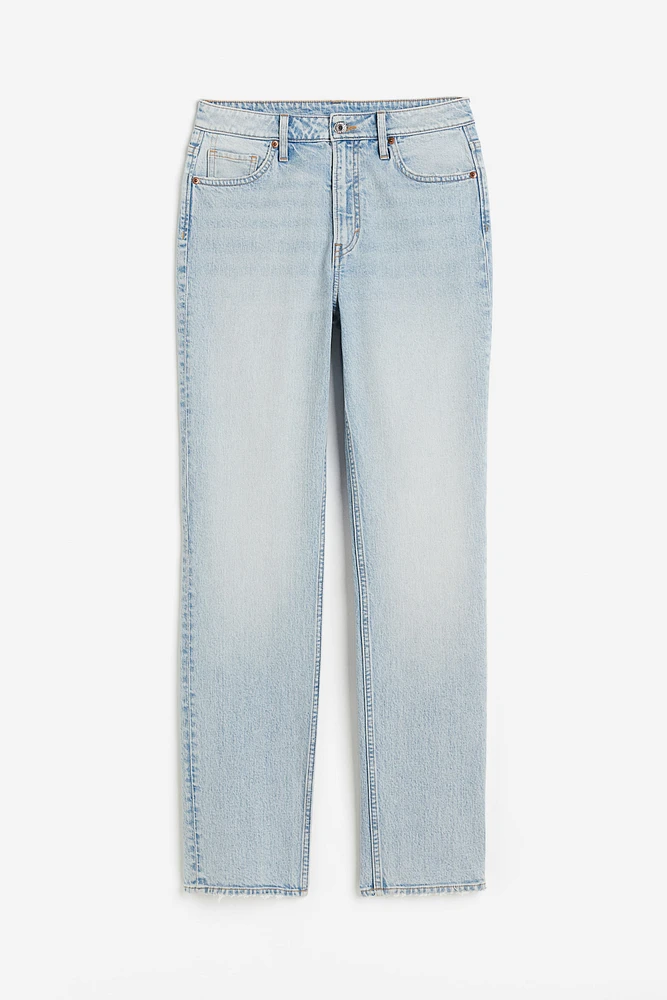 Slim Straight High Jeans
