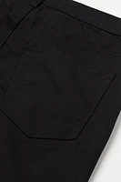 Regular Fit Cotton Twill Pants