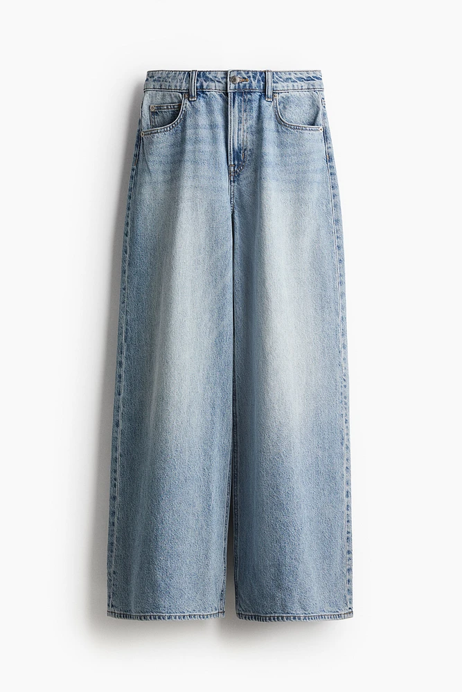 Wide-Cut Jeans