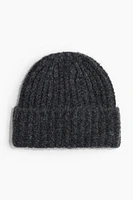 Rib-Knit Beanie