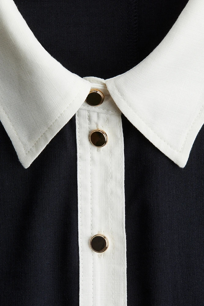 A-Line Shirt Dress