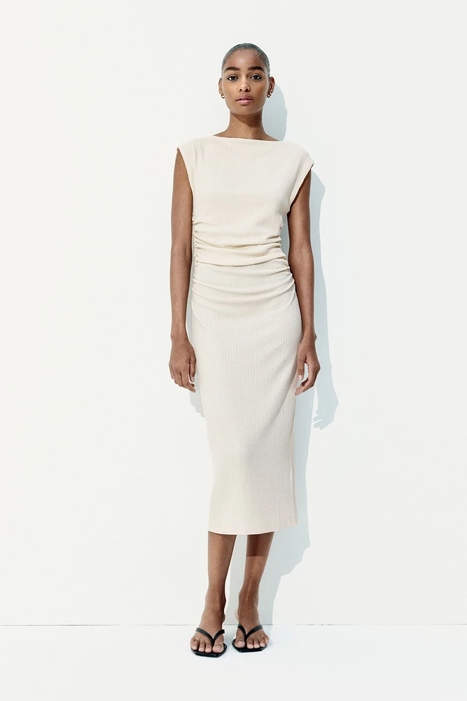 Draped Bodycon Dress