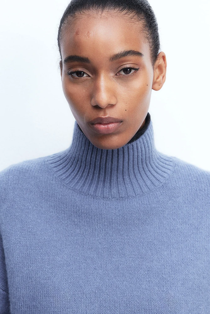 Oversized Turtleneck Sweater