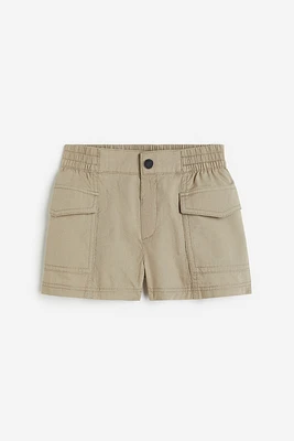 Cotton Cargo Shorts