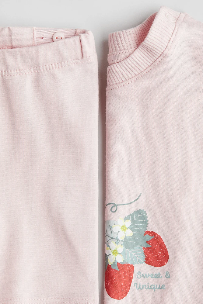 Ensemble 2 pièces en jersey de coton