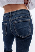 Flared Low Jeans