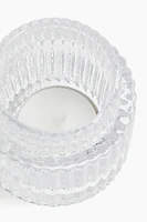Glass Candle Holder