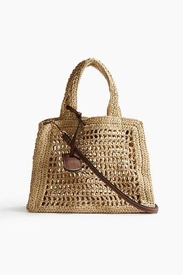 Straw handbag