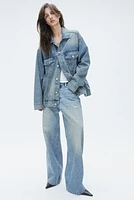 Jean Taille Basse Coupe Ample