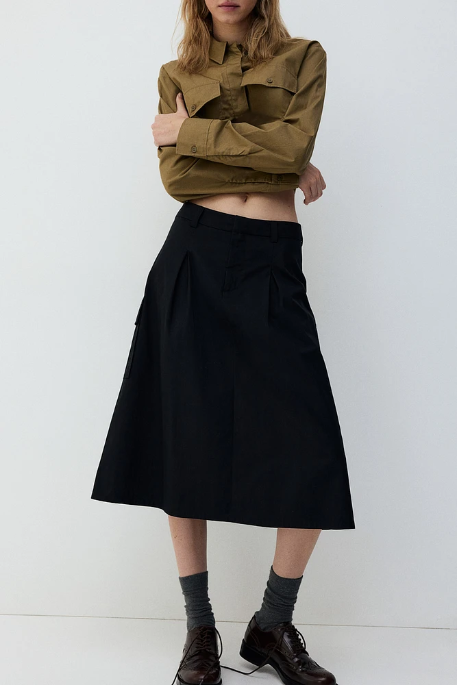 A-line Cargo Skirt