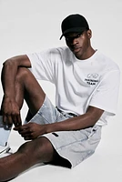 Mid-length sports shorts