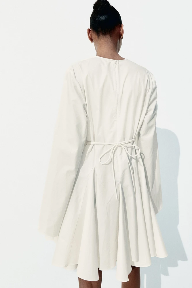 Dress with Flared Skirt