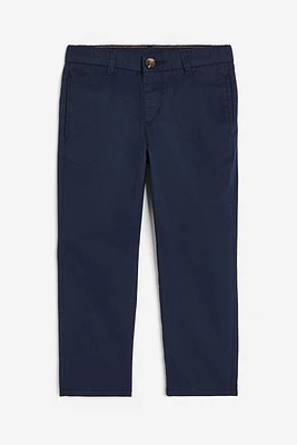 Relaxed Fit Cotton Chinos