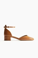 Block-heeled Mary Janes