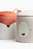 Children's Storage Pouffe