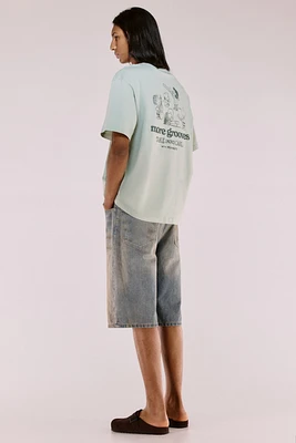 T-shirt imprimé flottant