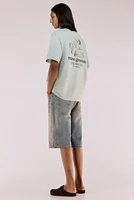 T-shirt imprimé flottant
