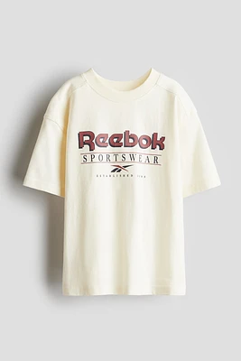 T-shirt with Printed Motif