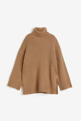 Oversized Turtleneck Sweater