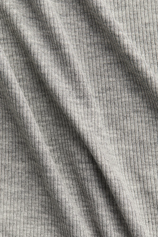 MAMA Longue robe côtelée
