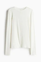 Long-sleeved Jersey Top