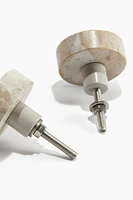 2-pack Marble Knobs