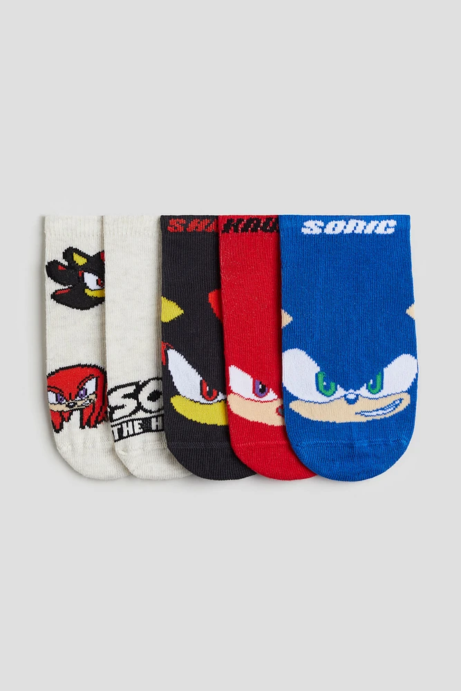 Socquettes, lot de 5 paires