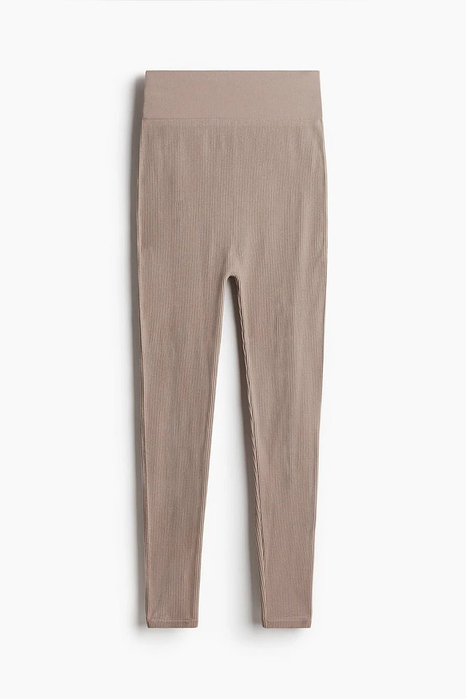 MAMA Legging côtelé sans coutures