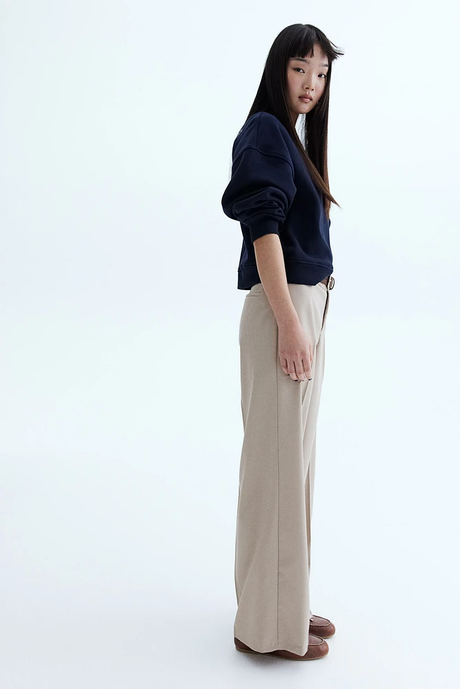 Wide-leg Dress Pants