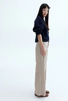 Wide-leg Dress Pants