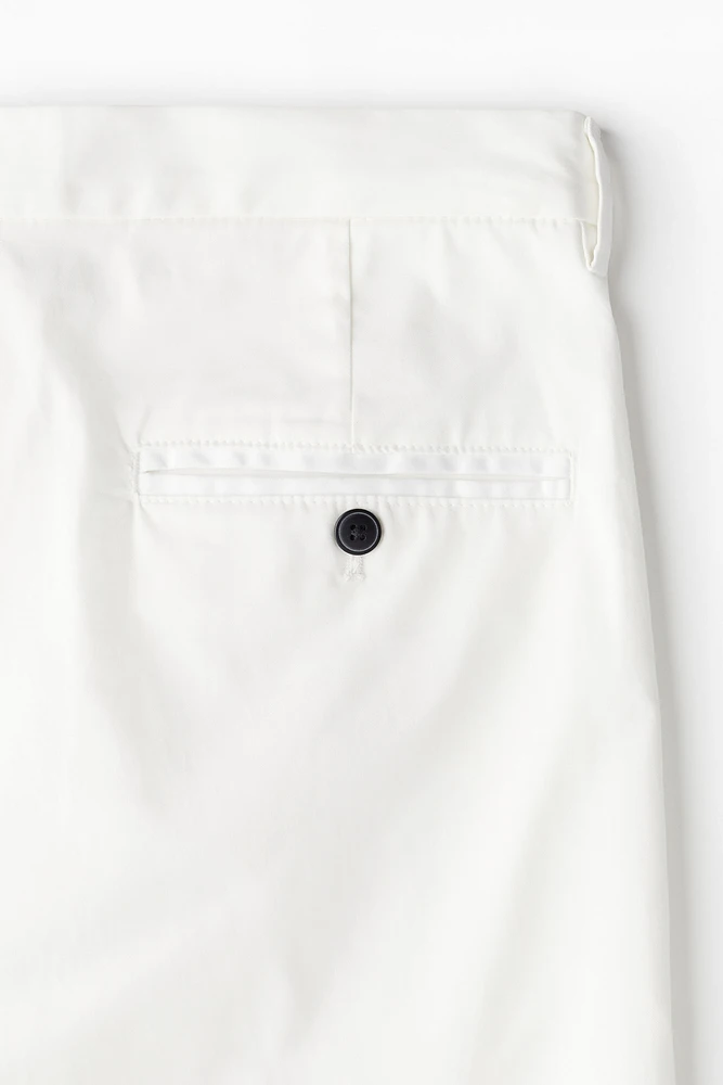 Slim Fit Cotton Pants