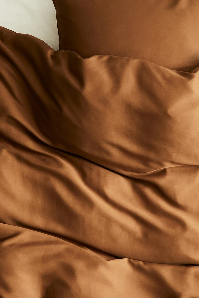 Satin Twin Duvet Cover Set