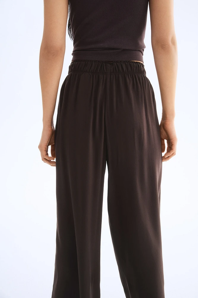 Pantalon à taille élastique